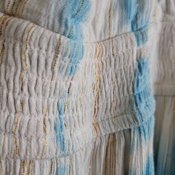 NWT Folkie Maxi Grecian Goddess Dress - Picture 6 of 8